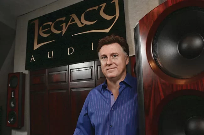 Bill Dudleston at Legacy Audio HQ