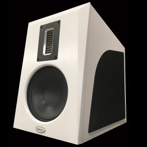 High resolution speaker in white pearl - the Legacy Audio Calibre XD