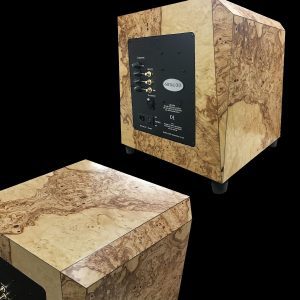 Legacy Audio Metro XD 750W powered subwoofer back panel