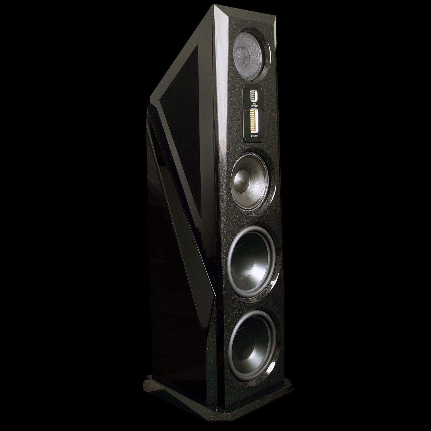 Aeris Floor Standing Speaker in Black Pearl