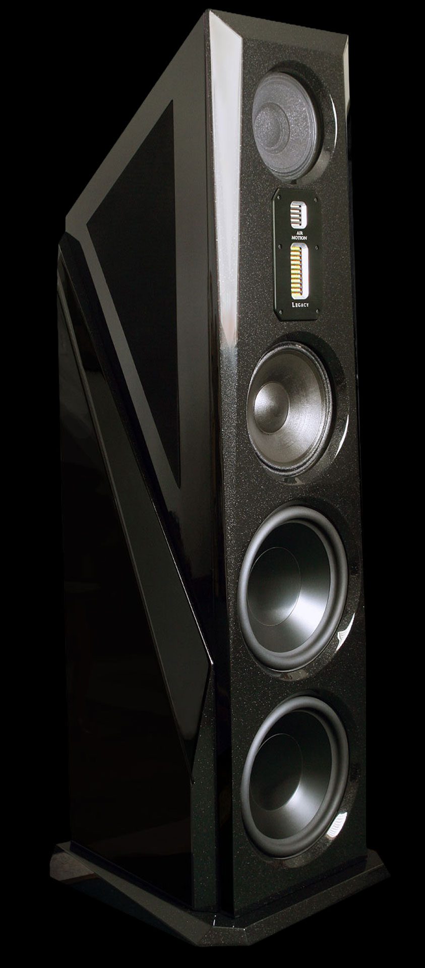 Aeris Floor Standing Speaker in Black Pearl