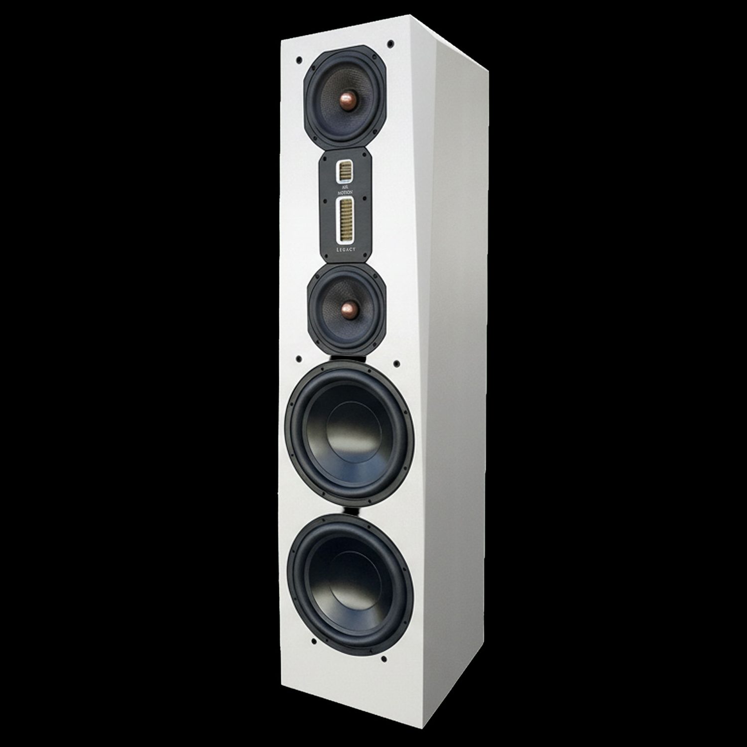 Focus tower Speaker in White Pearl