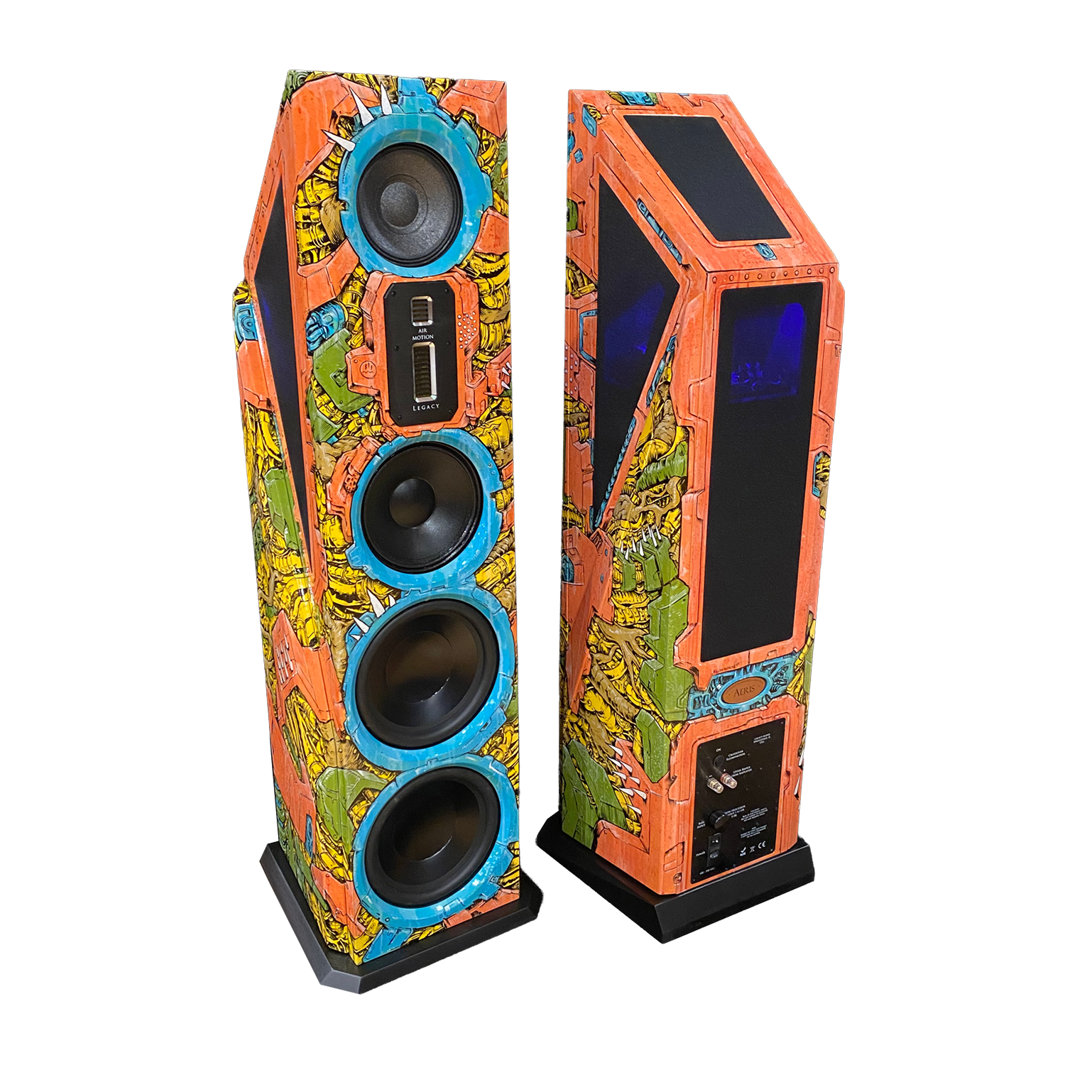 Killer Napkins Artist Series Legacy Audio Aeris XD Gutty Tech