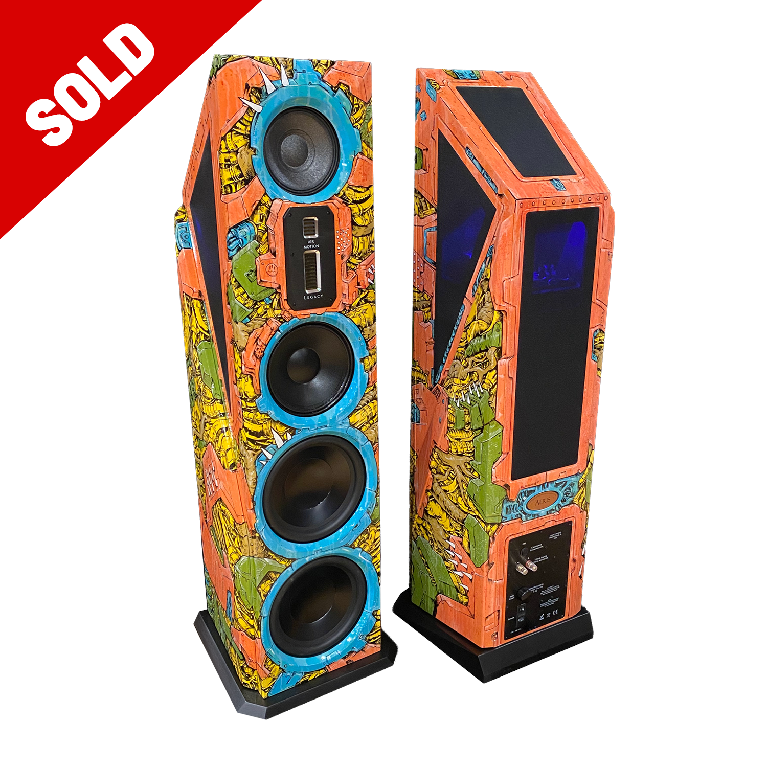 Killer Napkins Artist Series Legacy Audio Aeris XD Gutty Tech
